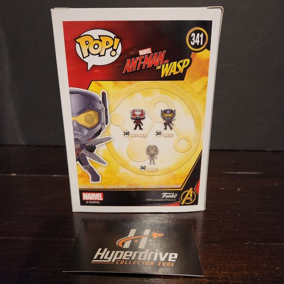 Marvel Ant-Man & the Wasp Wasp CHASE Funko PoP Vinyl Figure #341 - Picture 3 of 7